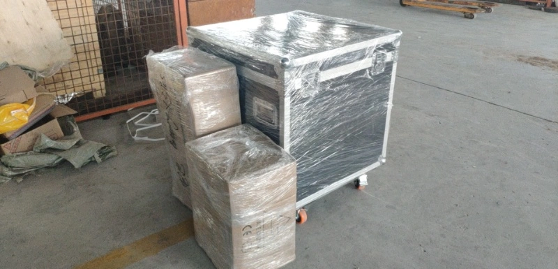 Mavi Karbon Fiber Drone Çerçeve 1648mm Rack Tekerlek tabanı 17L Hap Kapasitesi 6