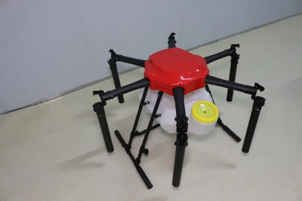 5kg Katlanabilir Drone Çerçeve 4 Eksen L1mx1mxh0.6m Katlanabilir Boyut Rack dingil mesafesi 1416mm Hassas Enjeksiyon Plastik Kalıplama 4