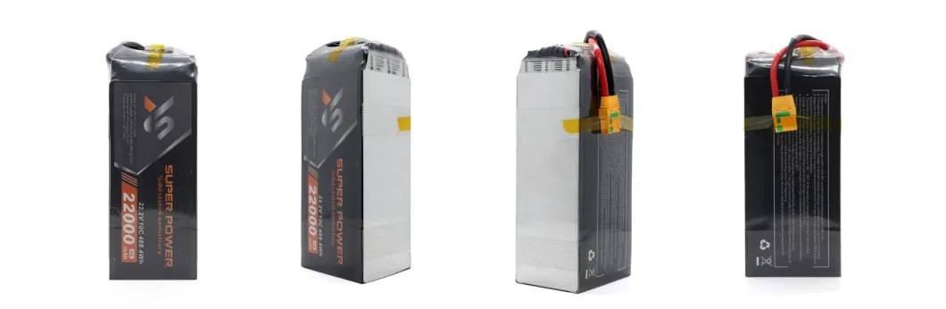 UAV Drone Güç Modülü 22.2V 22000mAh 6s Drone Lipo Bataryası 0