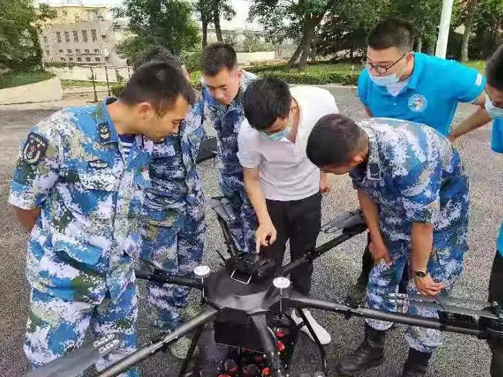 MYUAV Mtow 50kg Bağlı Drone Bağlı Enerji Santrali ile Güçlendirilmiş Büyük Yüklü Drone 4