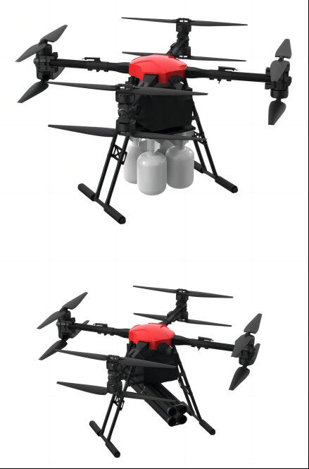 hakkında en son şirket haberleri MYUAV Bağlı aydınlatma dronu