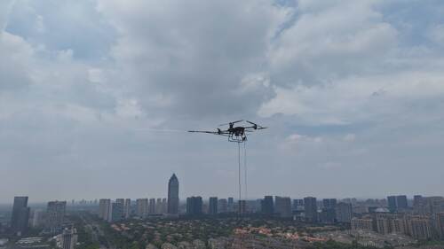 hakkında en son şirket haberleri MYUAV bağlı İHA: 120m yüksekliğinde sabit görüş