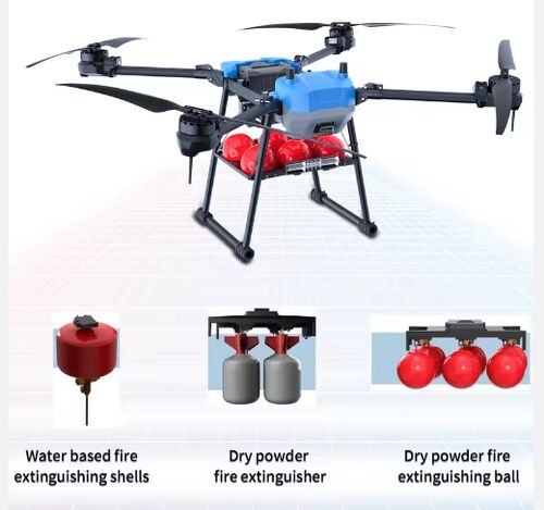 hakkında en son şirket haberleri MYUAV bağlı yangın söndürme bombası: ormanlar/yüksek binalar/çoklu senaryolar için uygun, geleneksel yangın söndürme zorluklarını aşar
