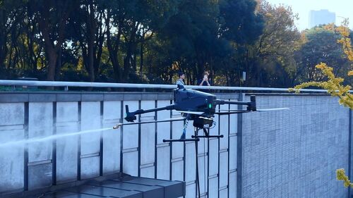 hakkında en son şirket haberleri Çığır Açan Gelişme: MYUAV M400X Drone Otonom Yüksek İrtifa Temizliğini Devrimleştiriyor