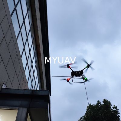 DJI FlyCart 30 50m yükseklikte Bina temizliği Bağlı drone sistemi